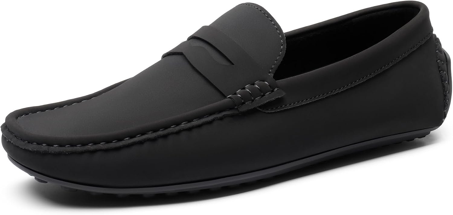 Men's Slip on Penny Loafer Suede Driving Shoes