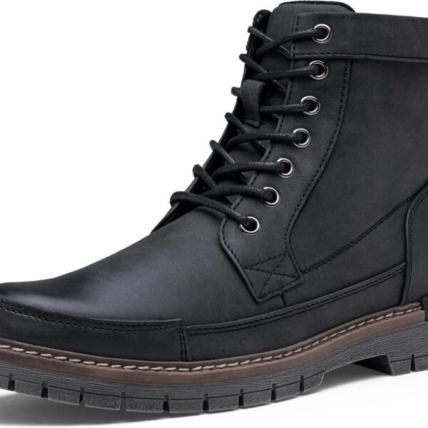 Men Boots Casual Motorcycle Boots for Men Zipper Combat Botas Para Hombre Fashion