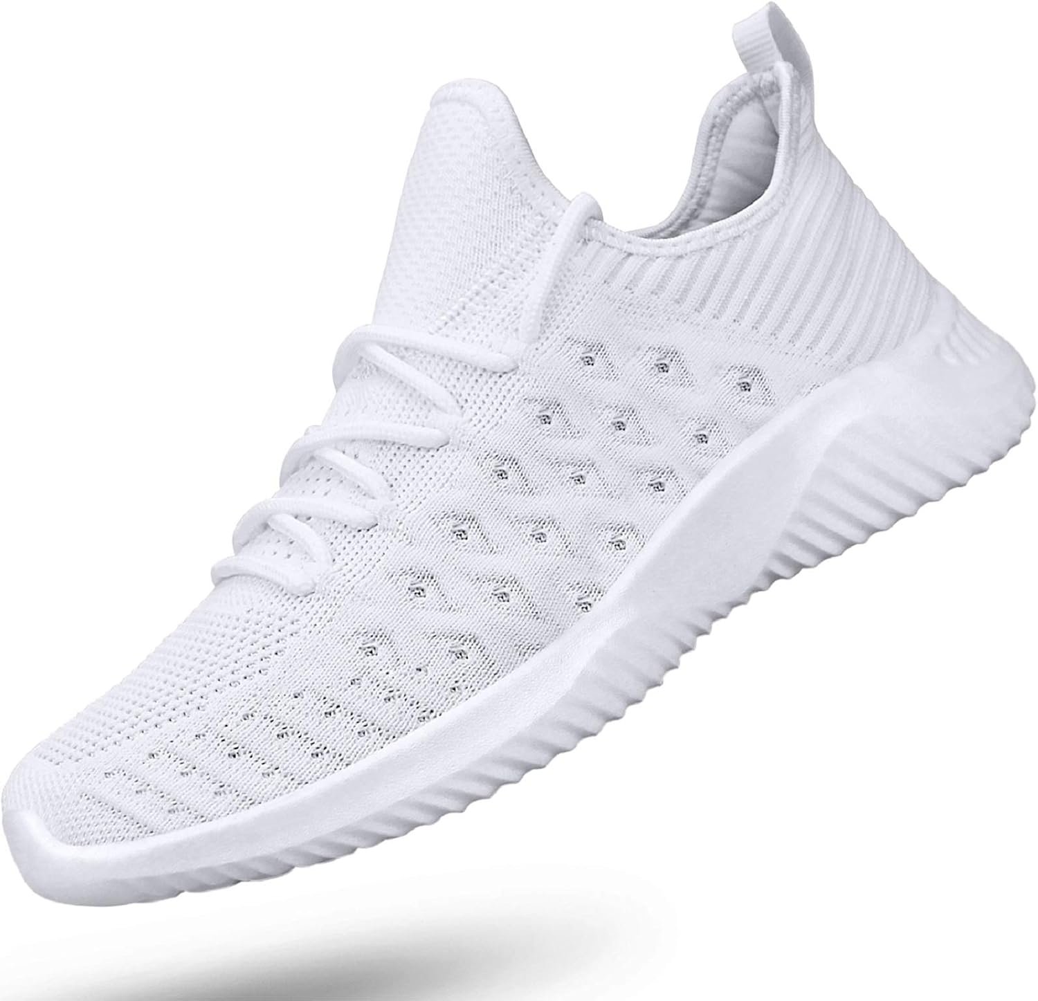 Mens Slip On Walking Shoes Lightweight Breathable Non Slip Running Shoes Comfortable Fashion Sneakers for Men