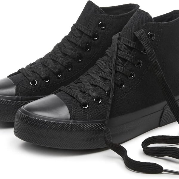 Classic high top canvas shoes