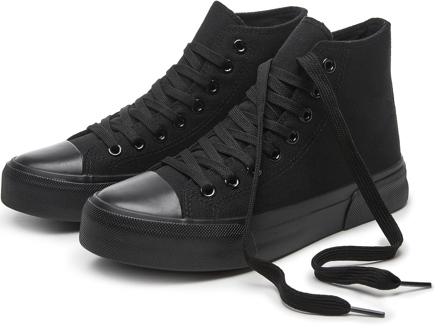 Classic high top canvas shoes