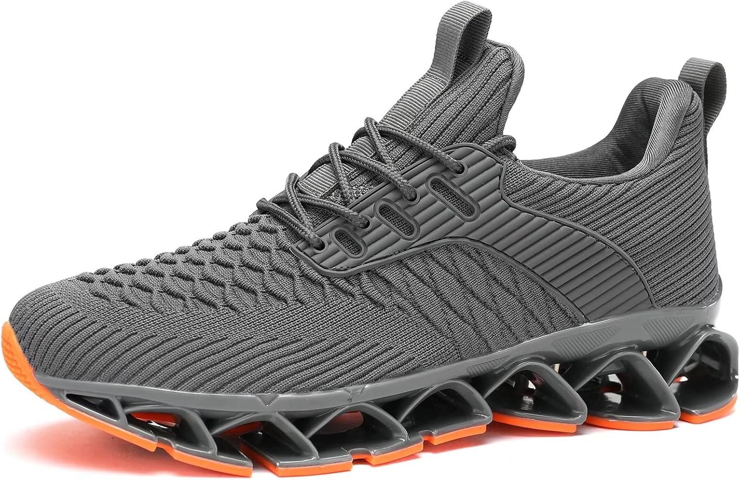 Men's Slip on Walking Running Shoes Casual Fashion Sneakers Comfort Non Slip Work Sport Athletic Trainer Image 2